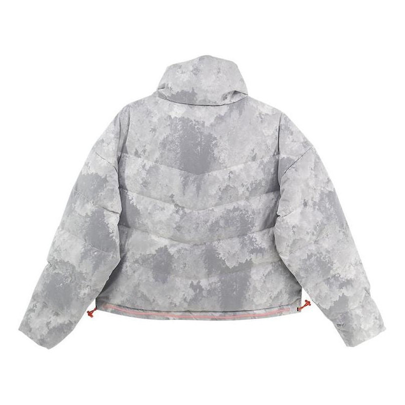 Converse (WMNS) Converse Down Jacket 'White Grey' 10021988-A01 outlook