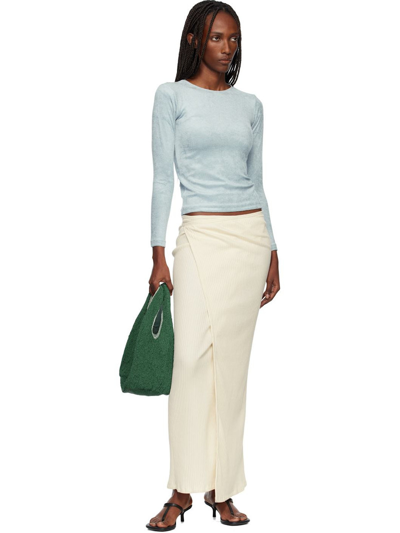 BASERANGE Blue Omo Long Sleeve T-shirt outlook