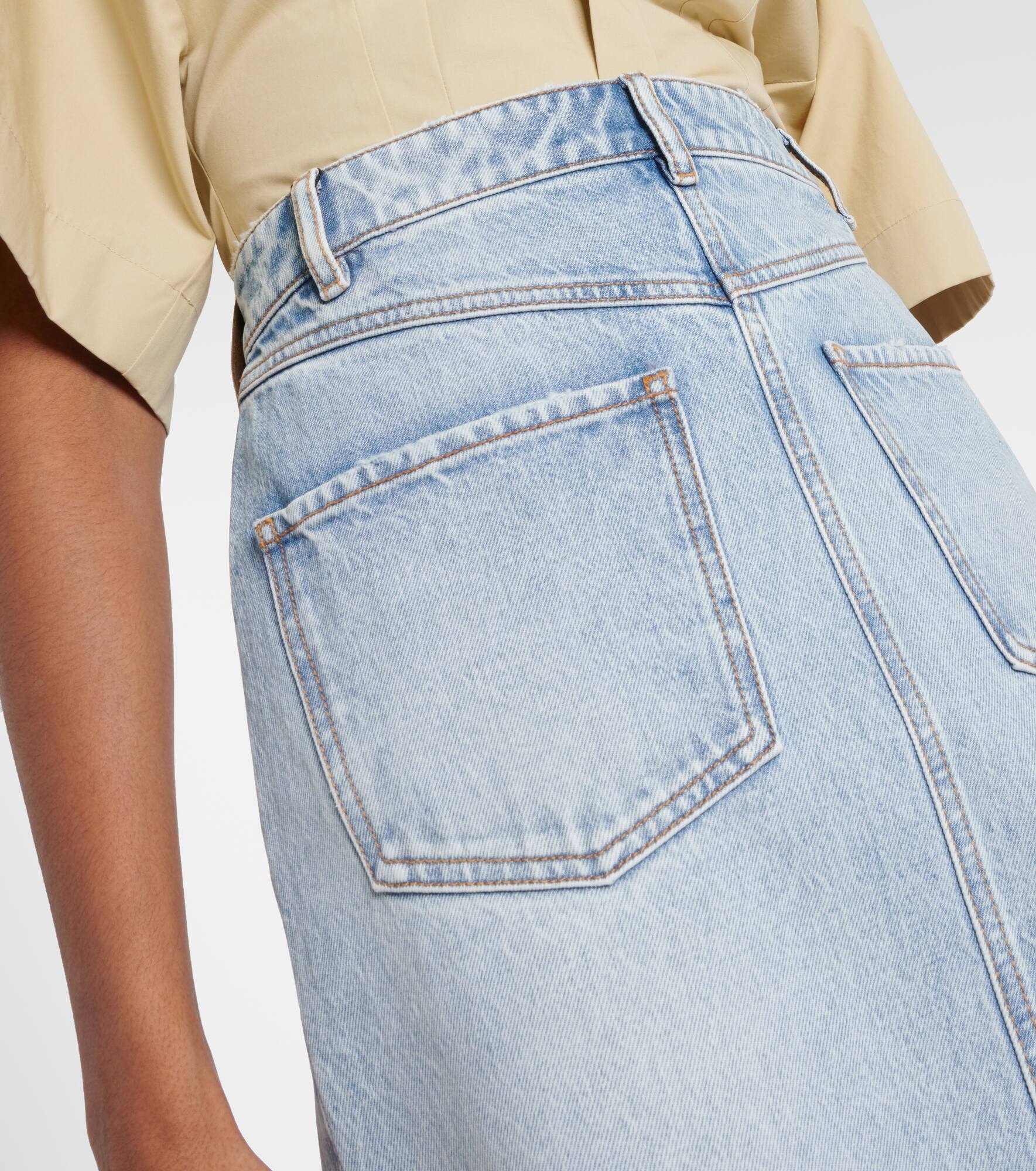 Piave denim maxi skirt - 4