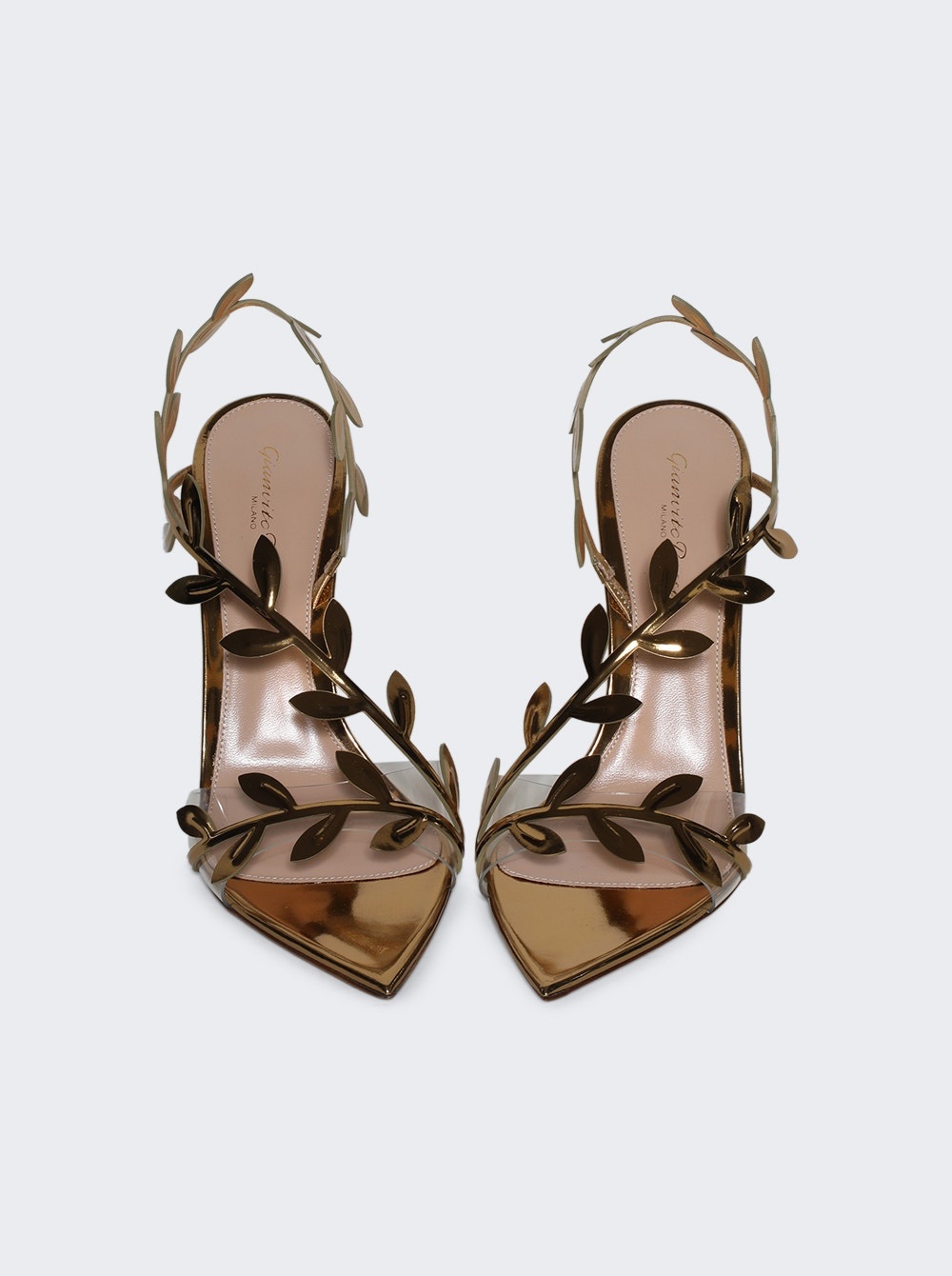 Flavia High Heel Sandals Gold - 5
