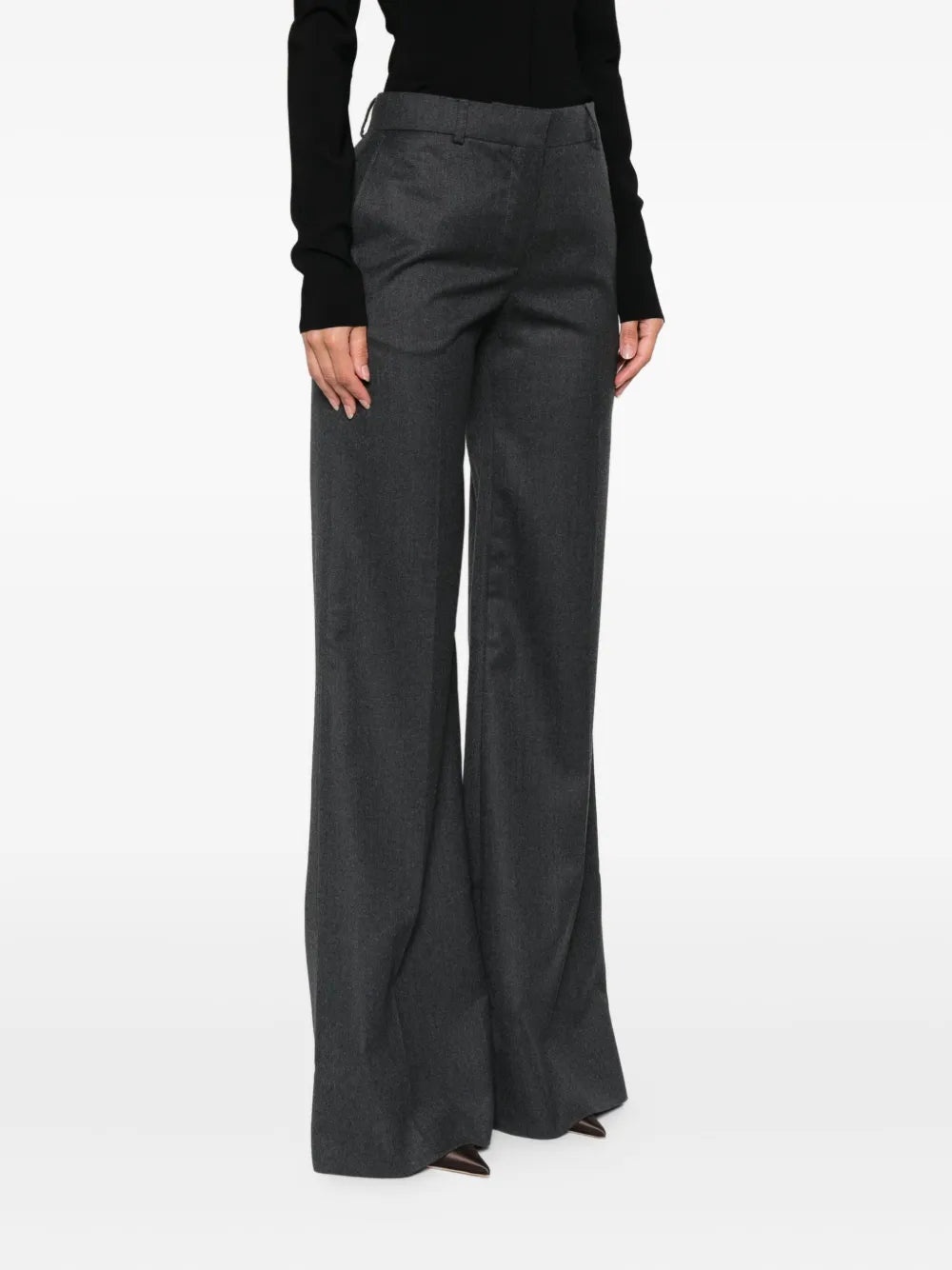 Tailored Wool Pants - 3
