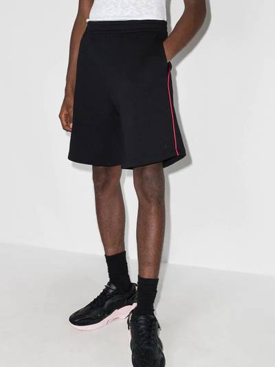 Helmut Lang piped trim track shorts outlook