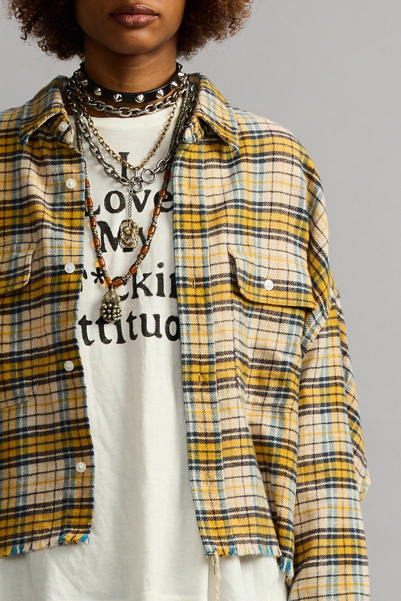 CROPPED WORK SHIRT 3