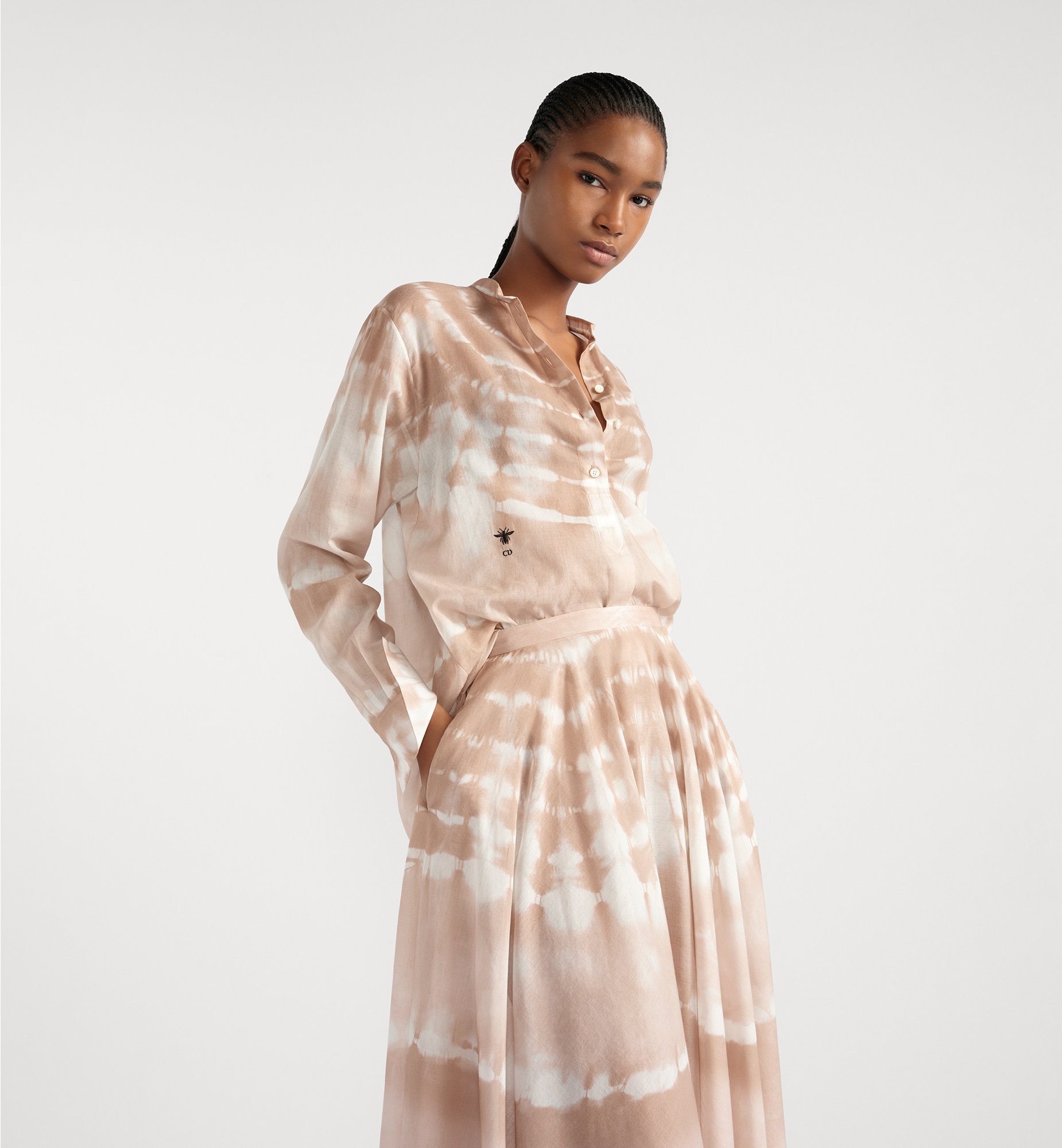 Dioriviera Mid-Length Flared Skirt - 4