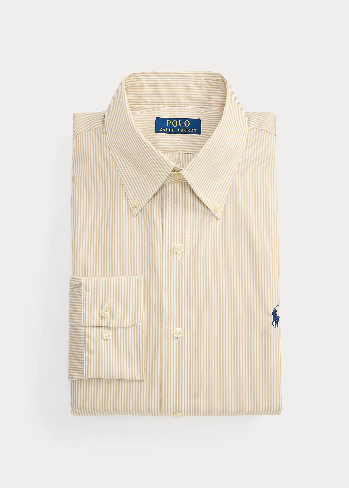 Custom Fit Striped Poplin Shirt - 1