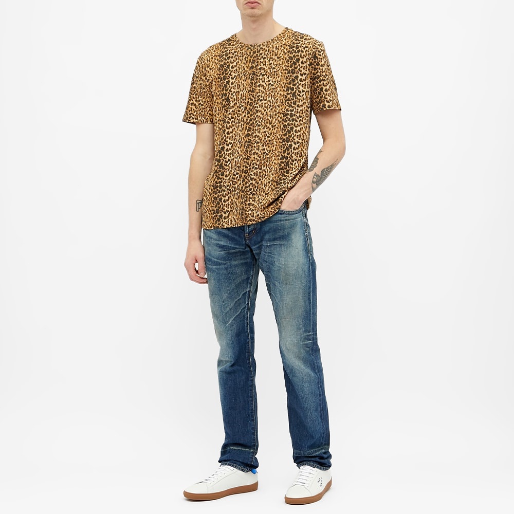 Saint Laurent Leopard Print Tee - 7