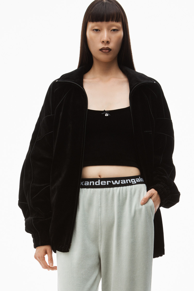 LOGO ELASTIC PANT IN CORDUROY 3