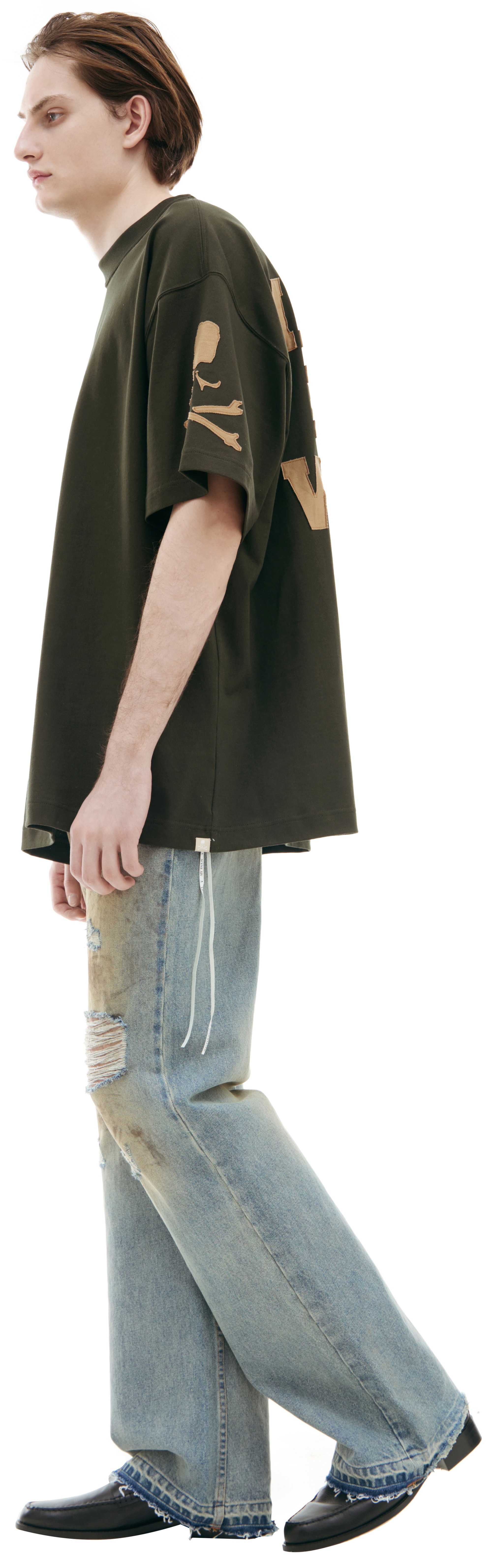 T-SHIRT WITH LOGO ON SLEEVES - 2
