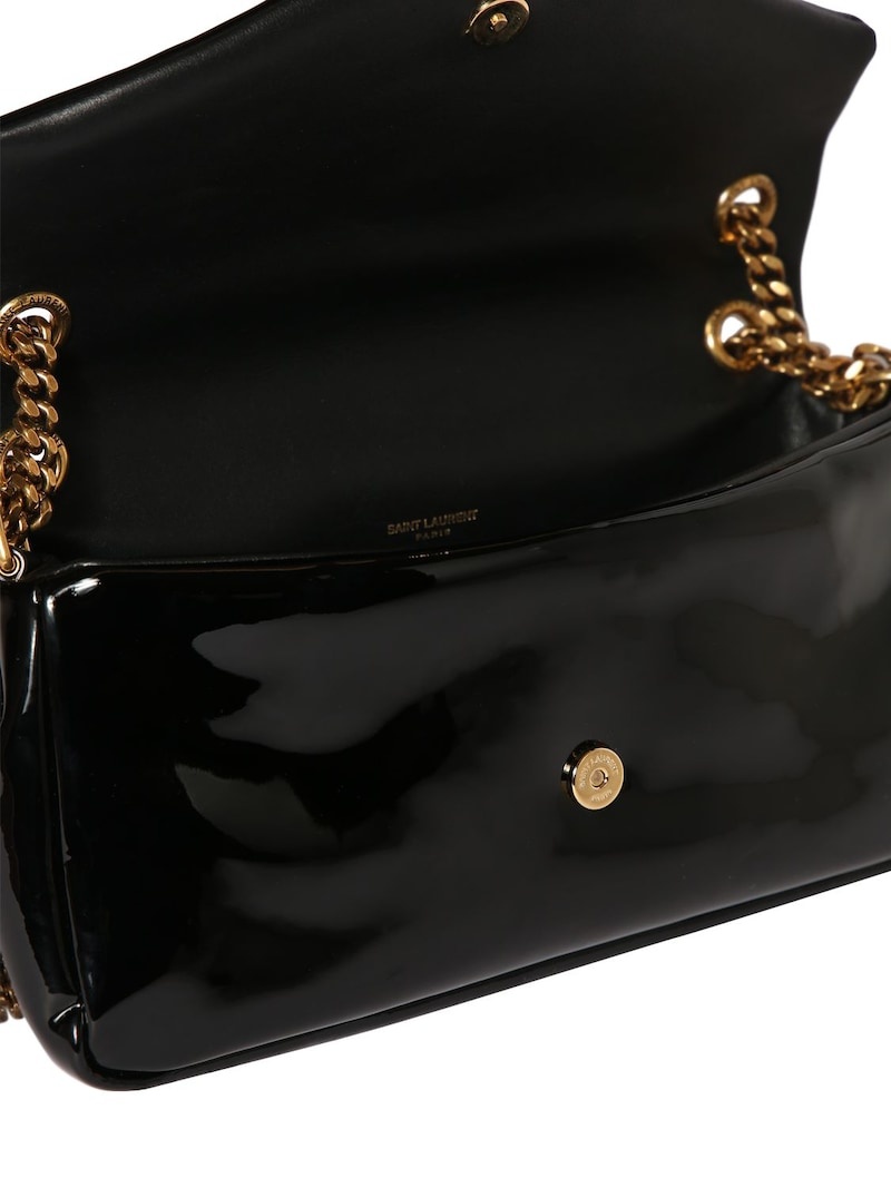 Calypso patent leather shoulder bag - 7