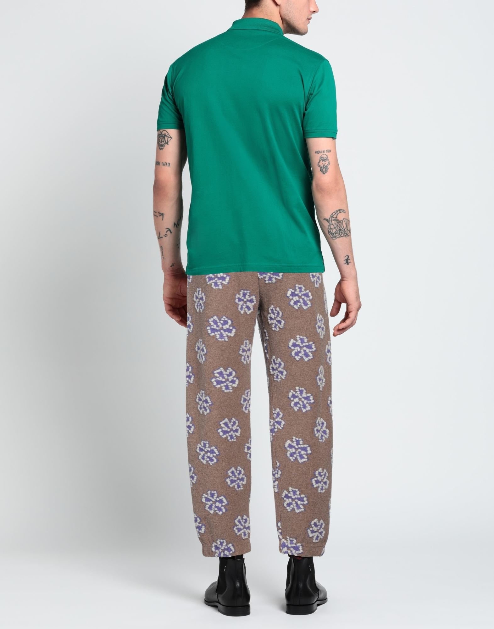 Khaki Men's Casual Pants - 3