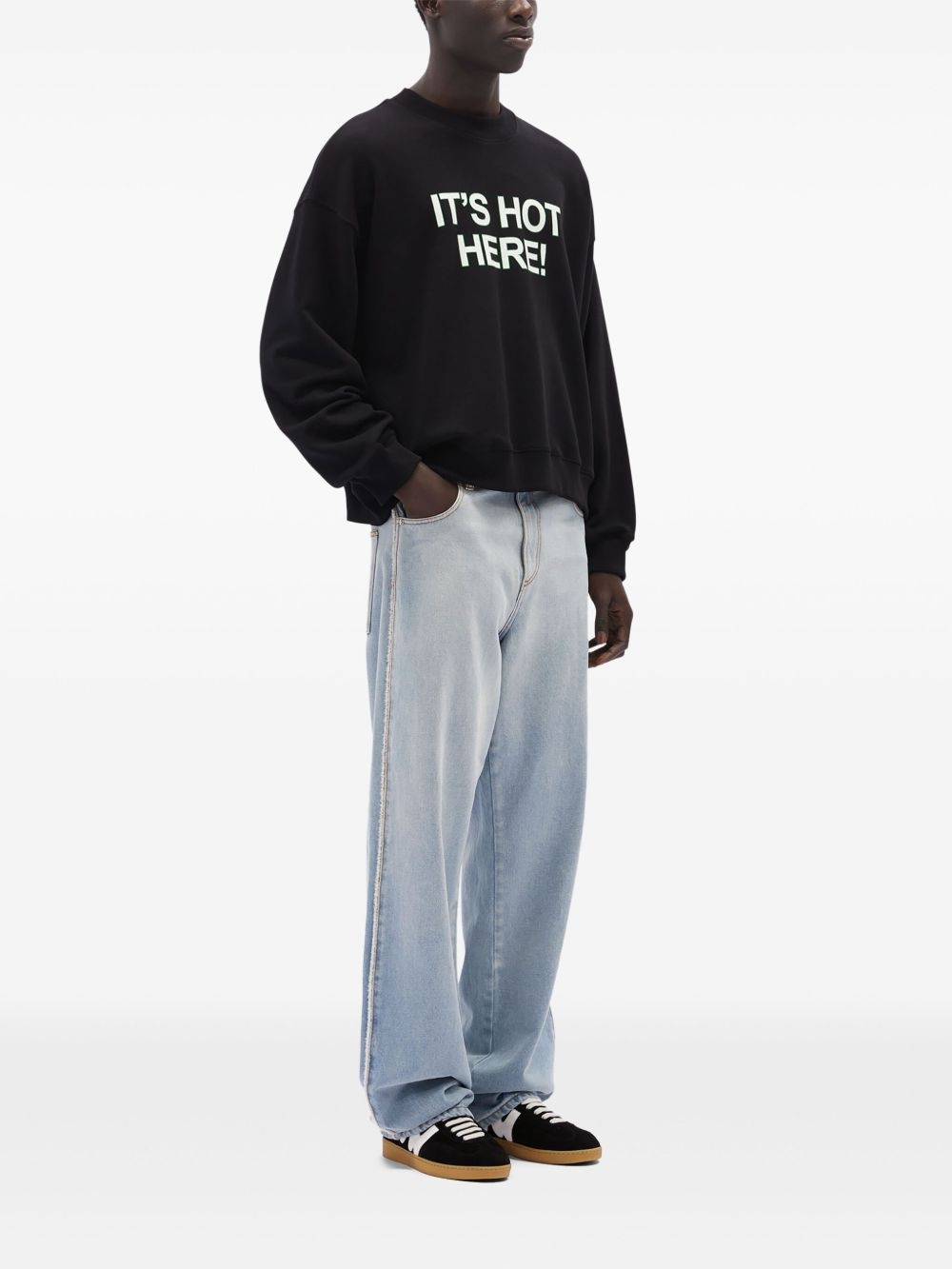 printed sweatshirt - 3