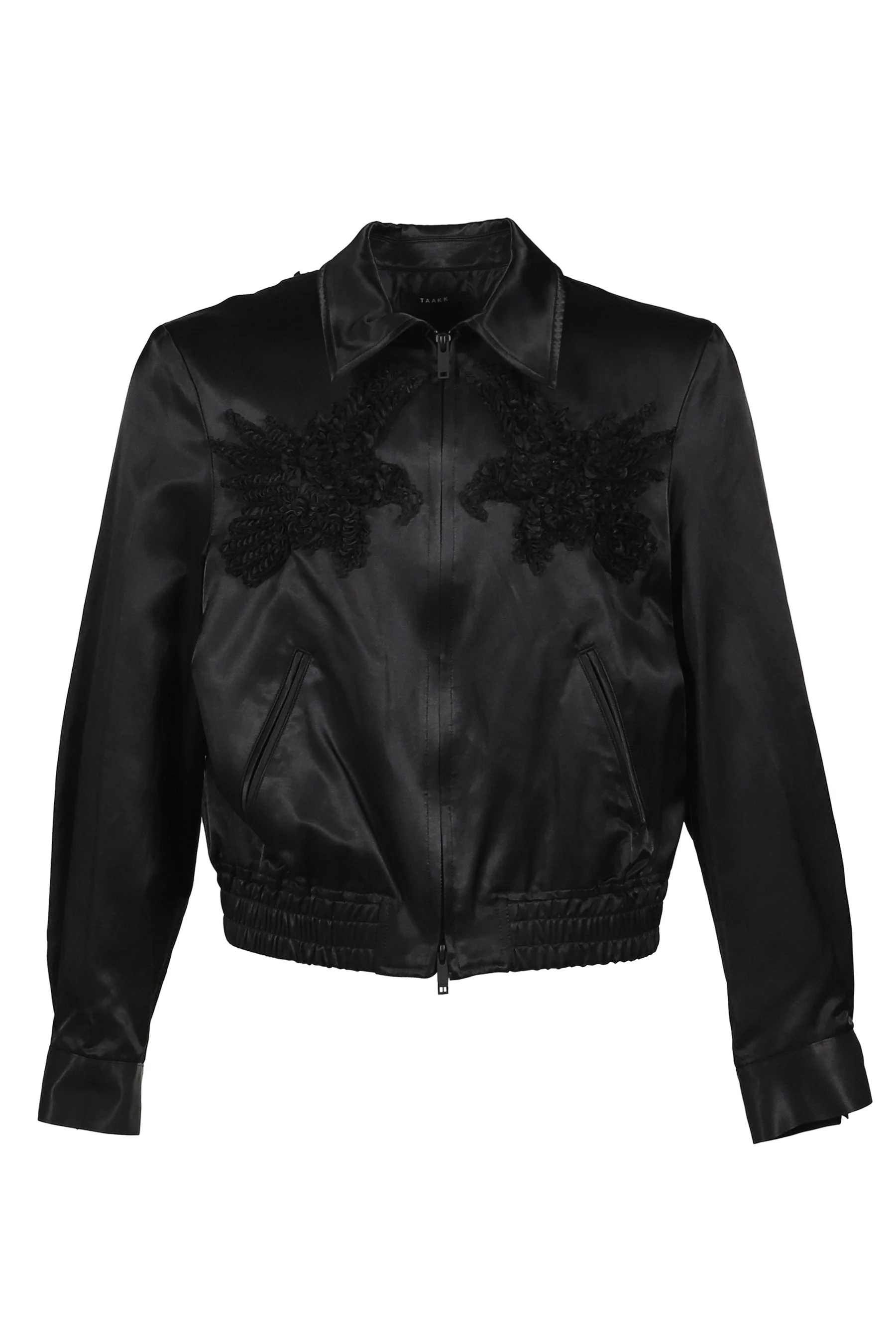 ZIP BLOUSON / BLK - 1
