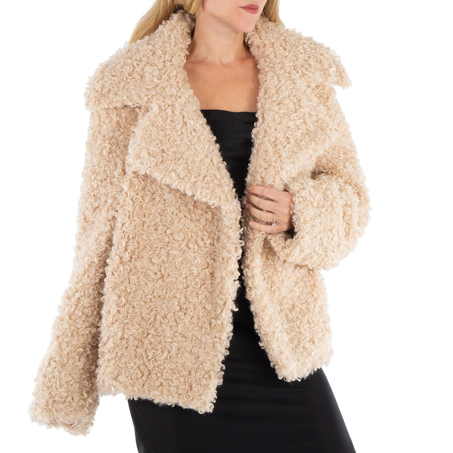 Stella Mccartney Cropped Faux-Fur Coat - 5