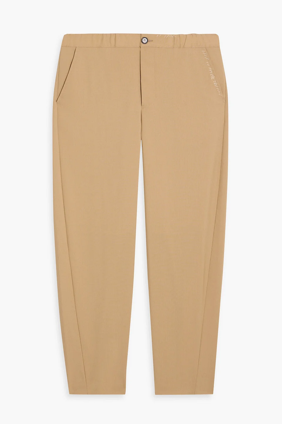 Wool tapered pants - 1