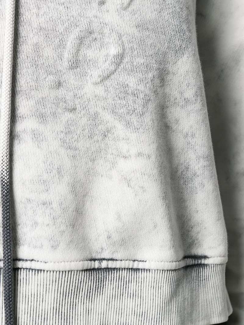 cropped acid wash hoodie 5