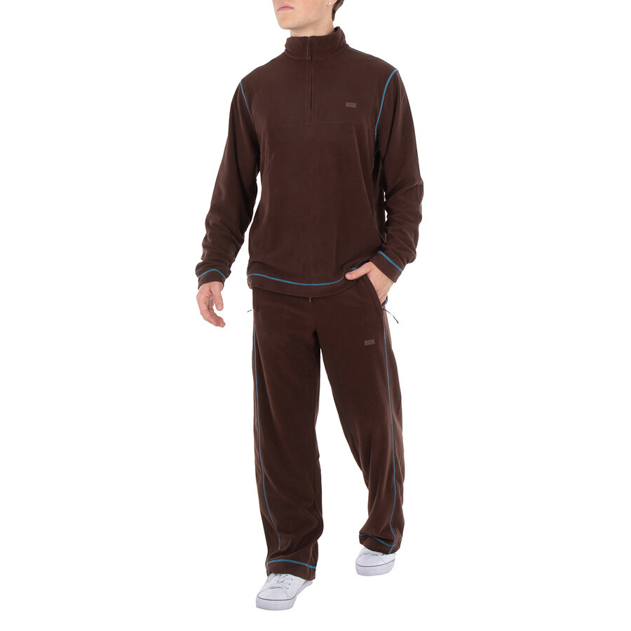 Rains Men's Frame Addis Wide Fleece Pants - 6