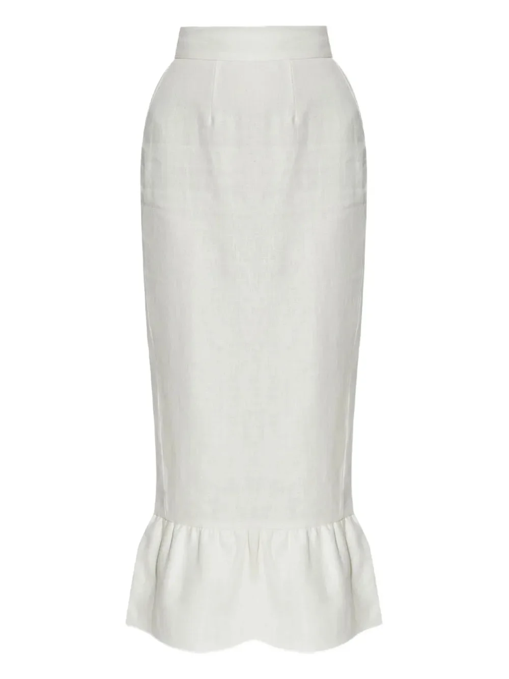 Matilda Column Skirt in Cream - 1