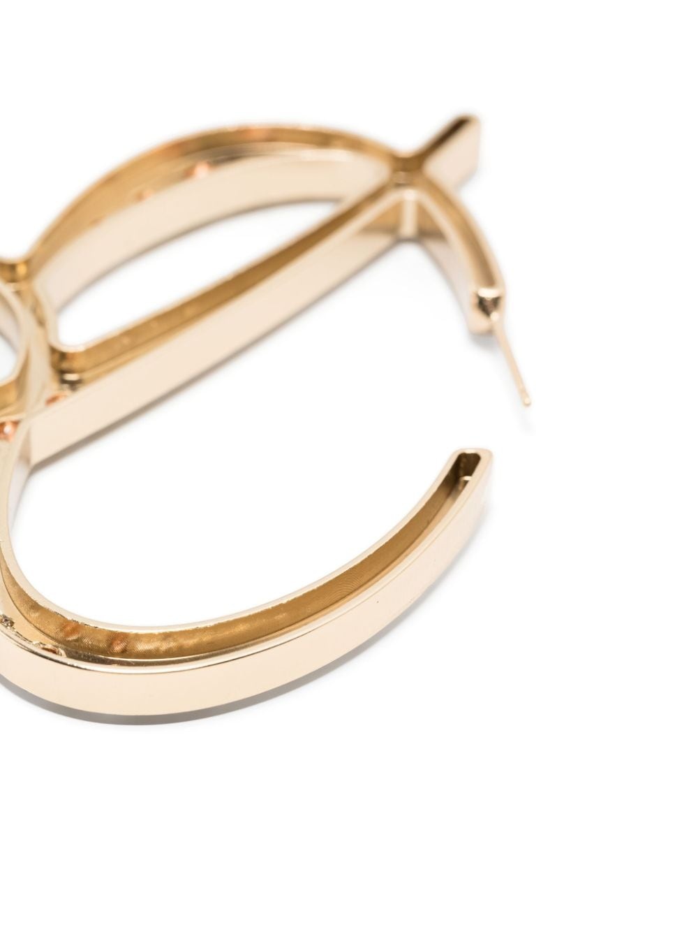 crystal-embellished B-motif earring - 3
