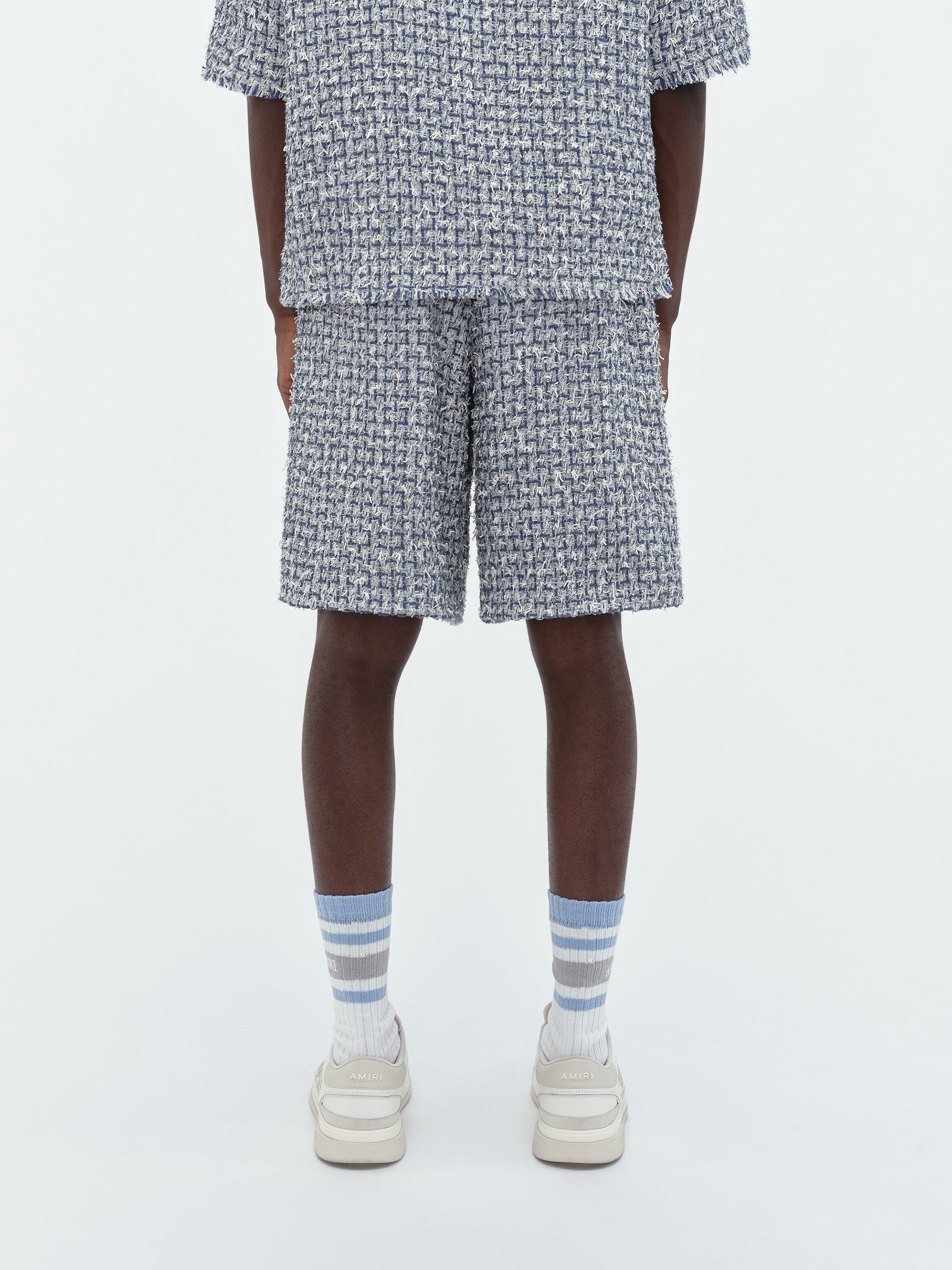 BOUCLE TWEED SKATER SHORT - 5