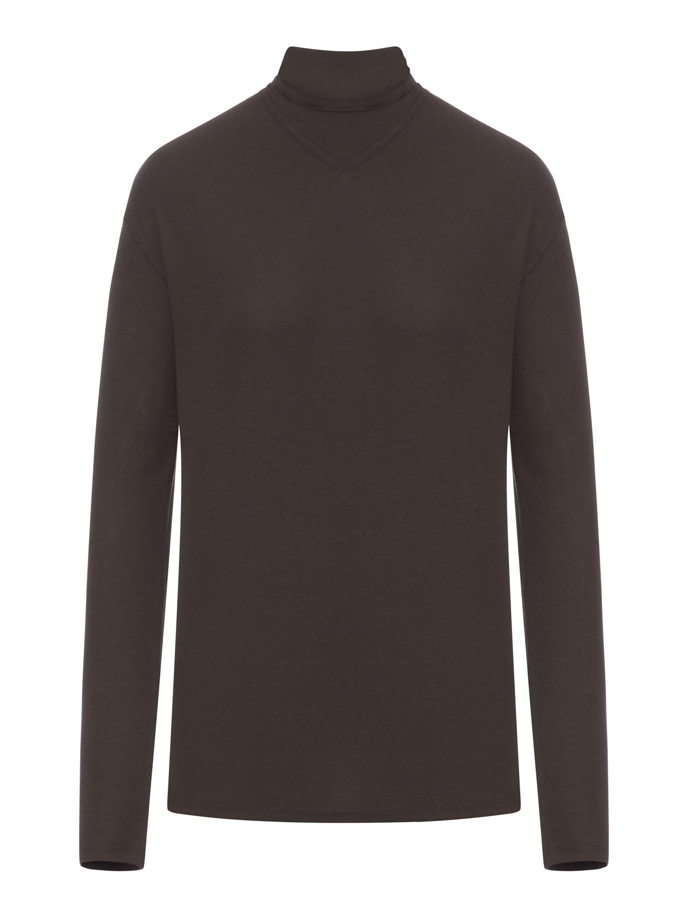 LONG SLEEVED TOP WITH SCARF DETAIL - 2