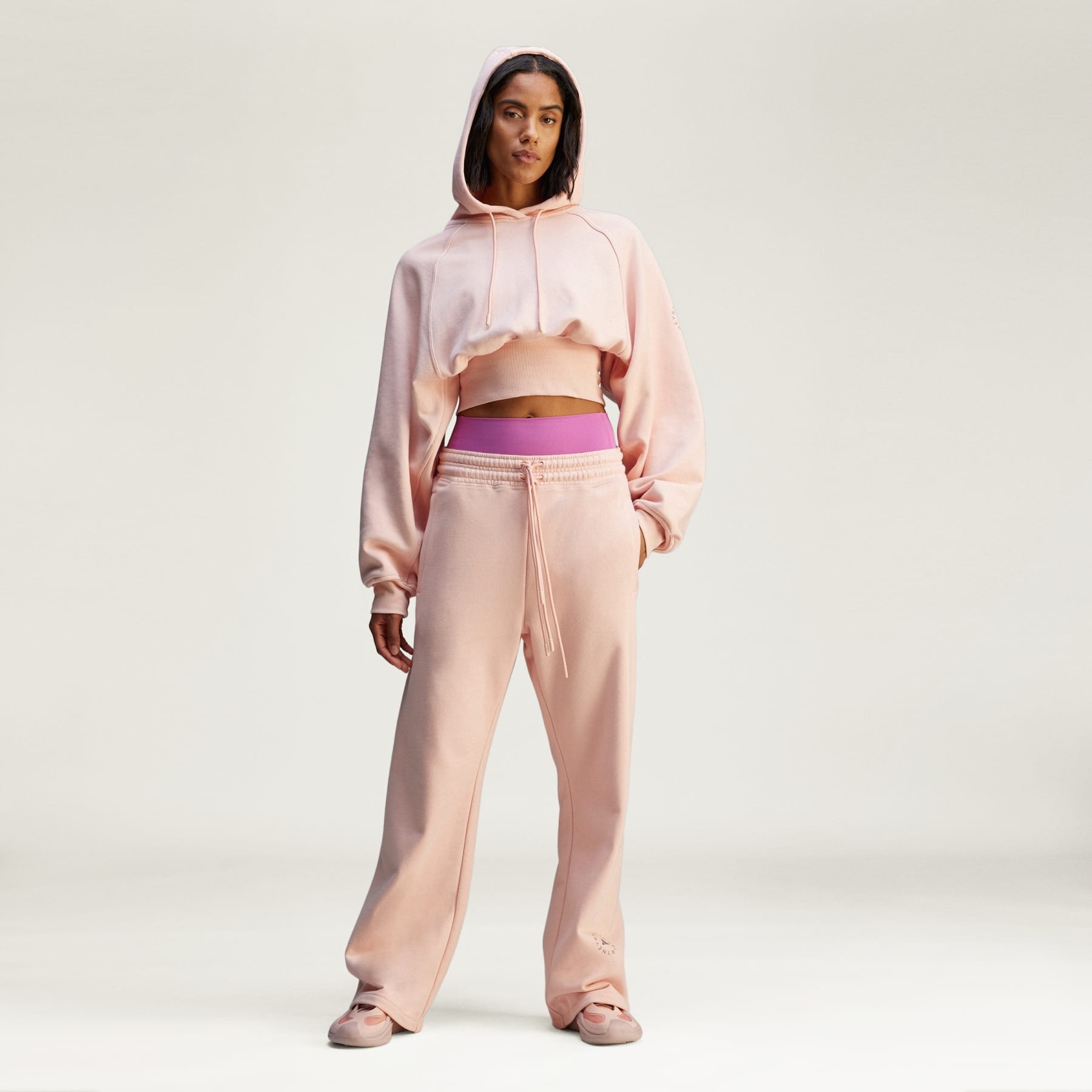 adidas by Stella McCartney Cropped Hoodie - 4