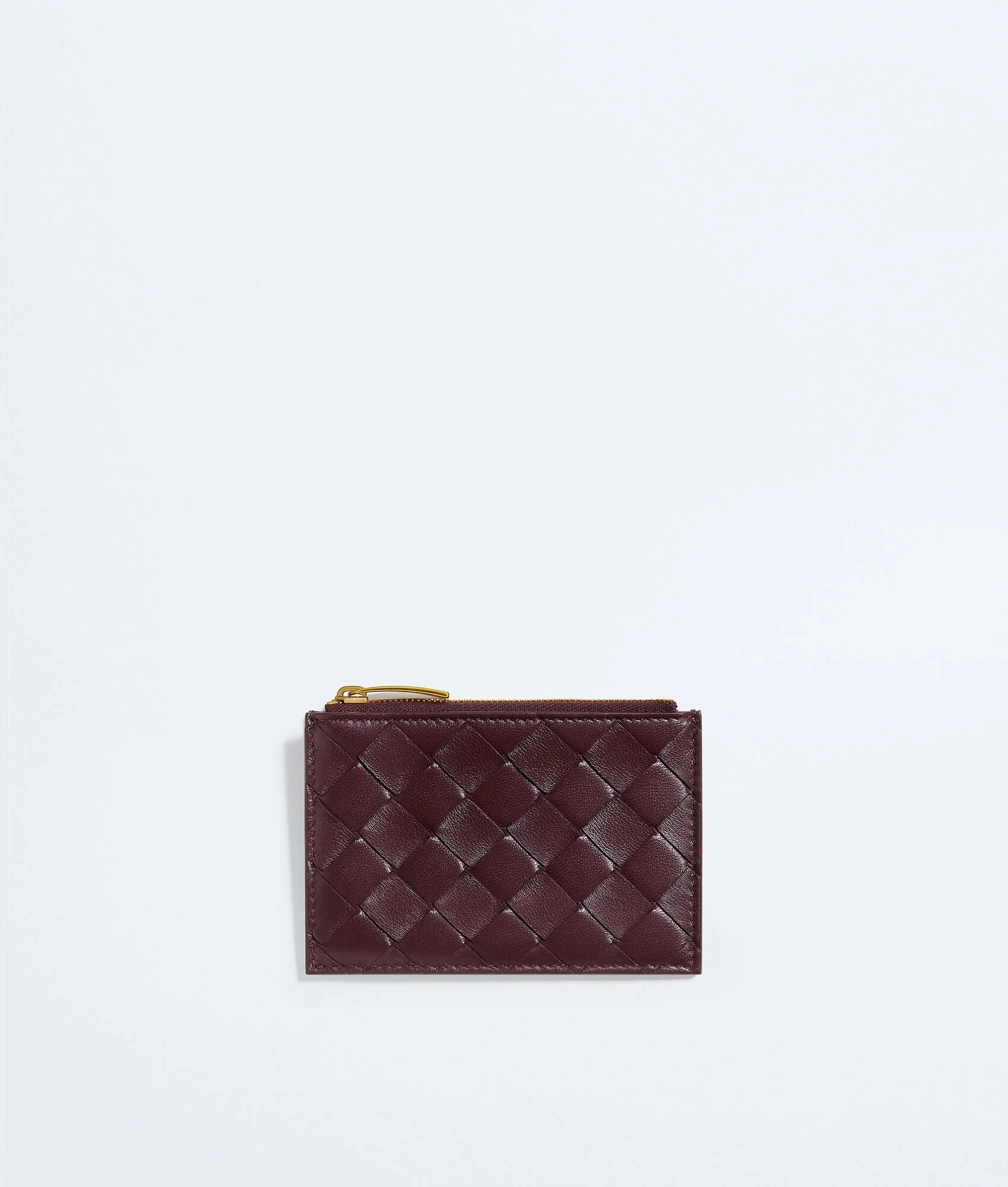 Intrecciato Zipped Card Case - 1
