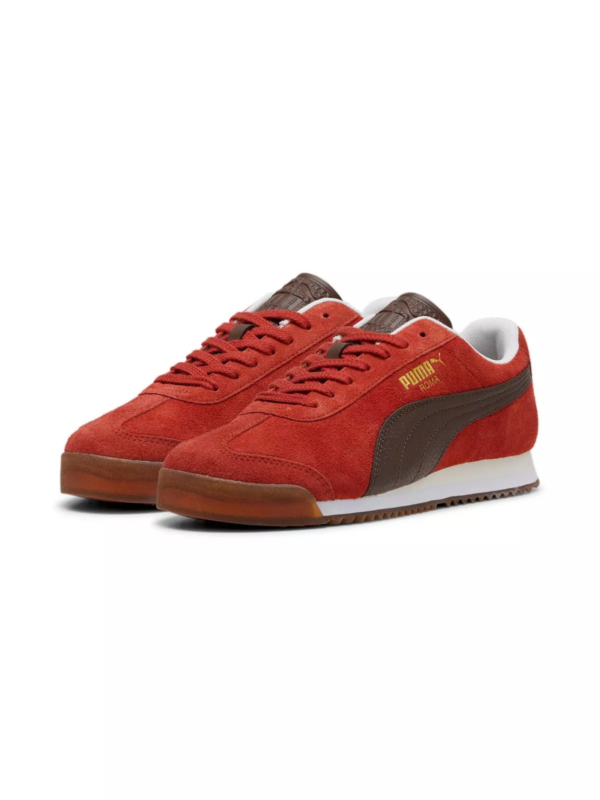 PUMA Roma Suede "Mars Red/Espresso Brown/Gum" Men's Shoe - 4