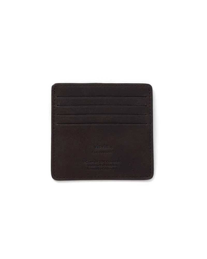 LEATHER CARD CASE DK.BROWN - 1