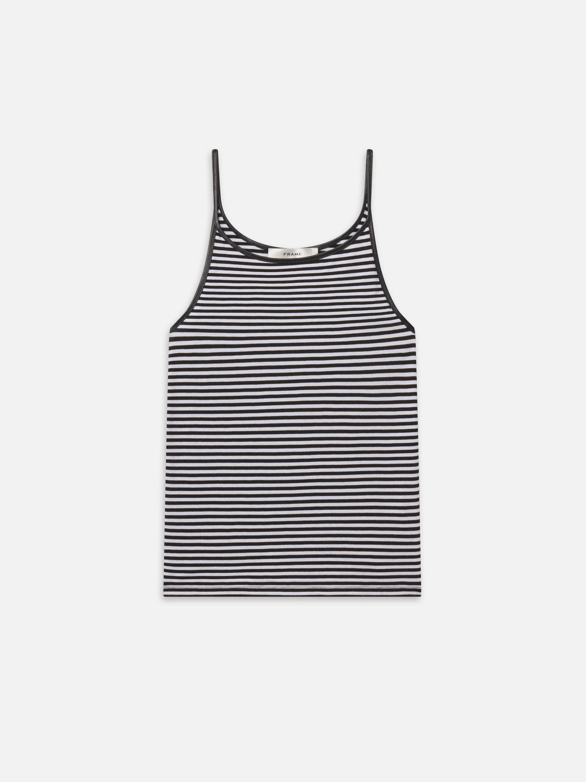 The Leather Trim Tank - 1