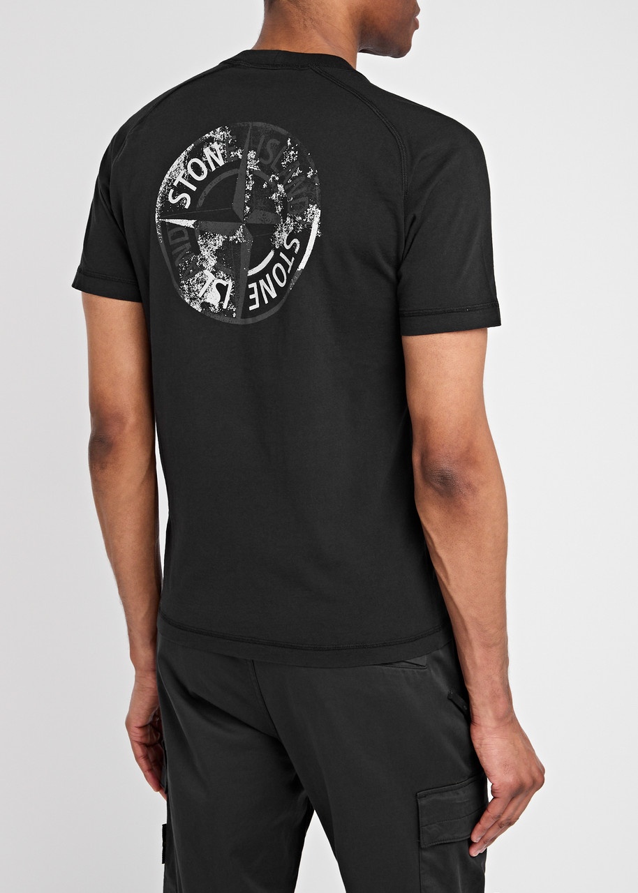 Stone Island Logo-printed Cotton T-shirt - 3