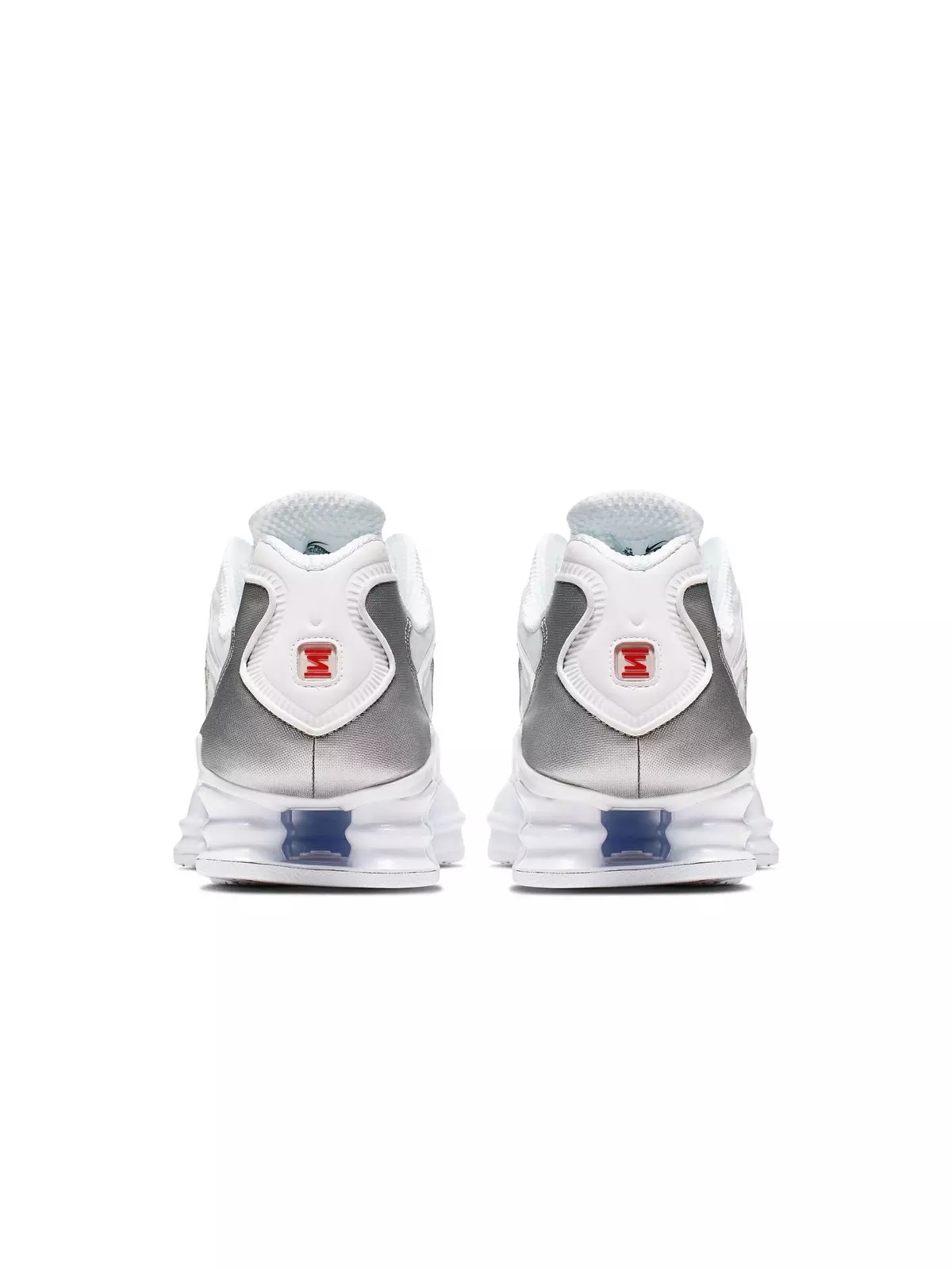 Shox TL "White/Metallic Silver/Max Orange" Men's Shoe - 8