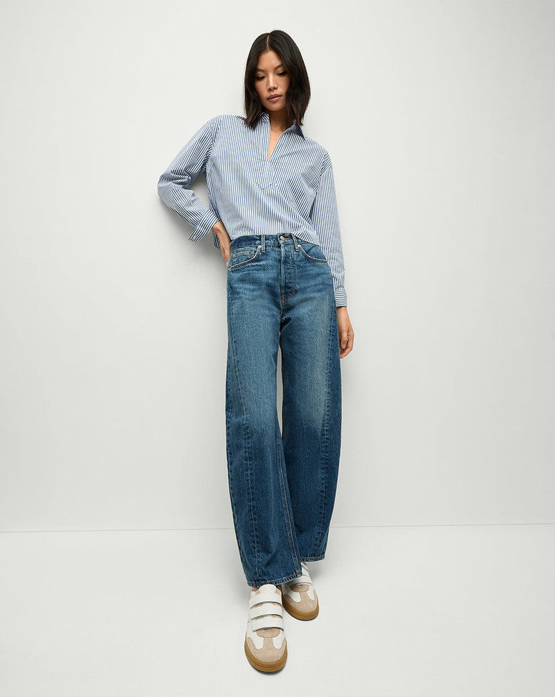 VERONICA BEARD RYDER SADDLE JEAN outlook
