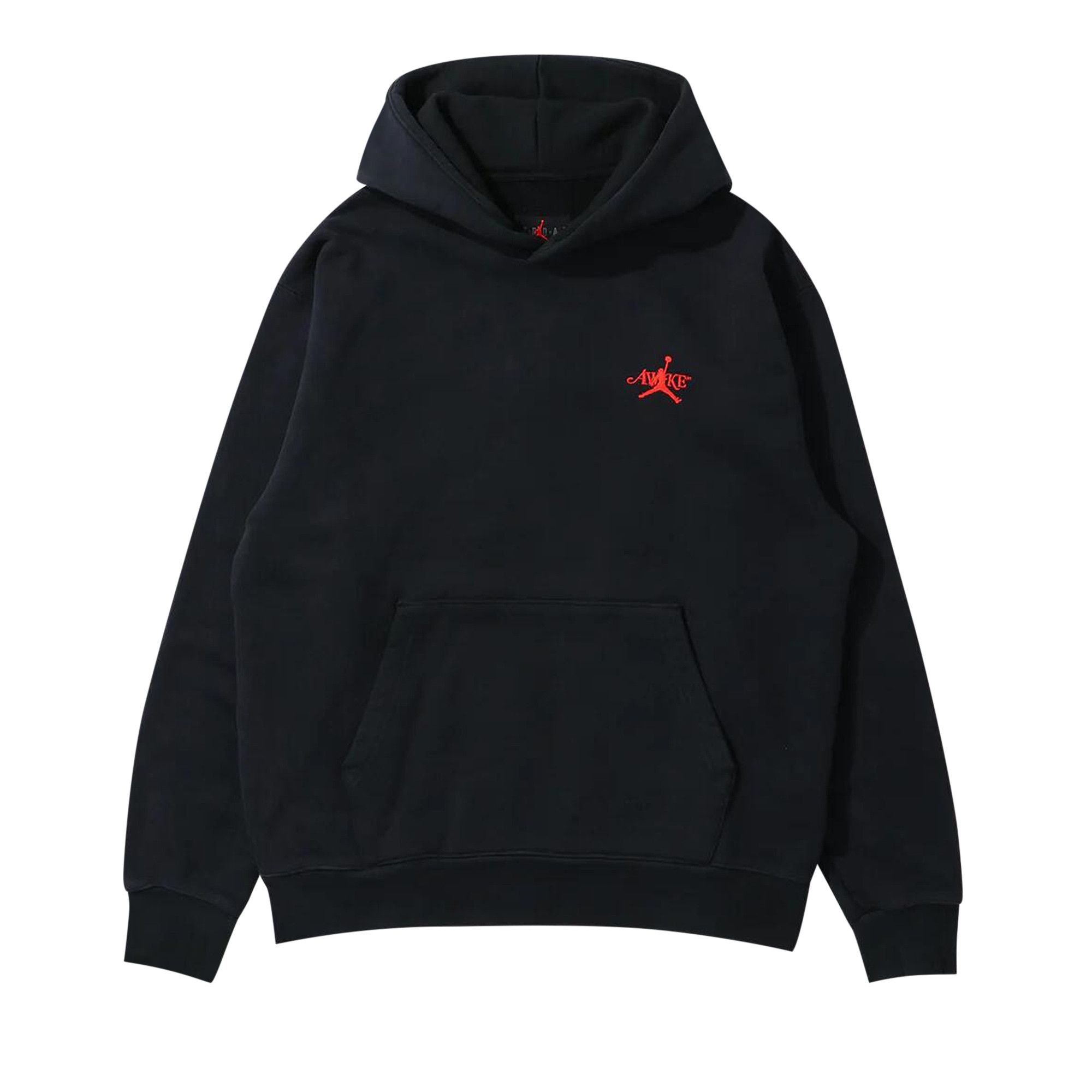 Air Jordan x Awake NY Fleece Hoodie 'Black/Sail/University Red' - 1