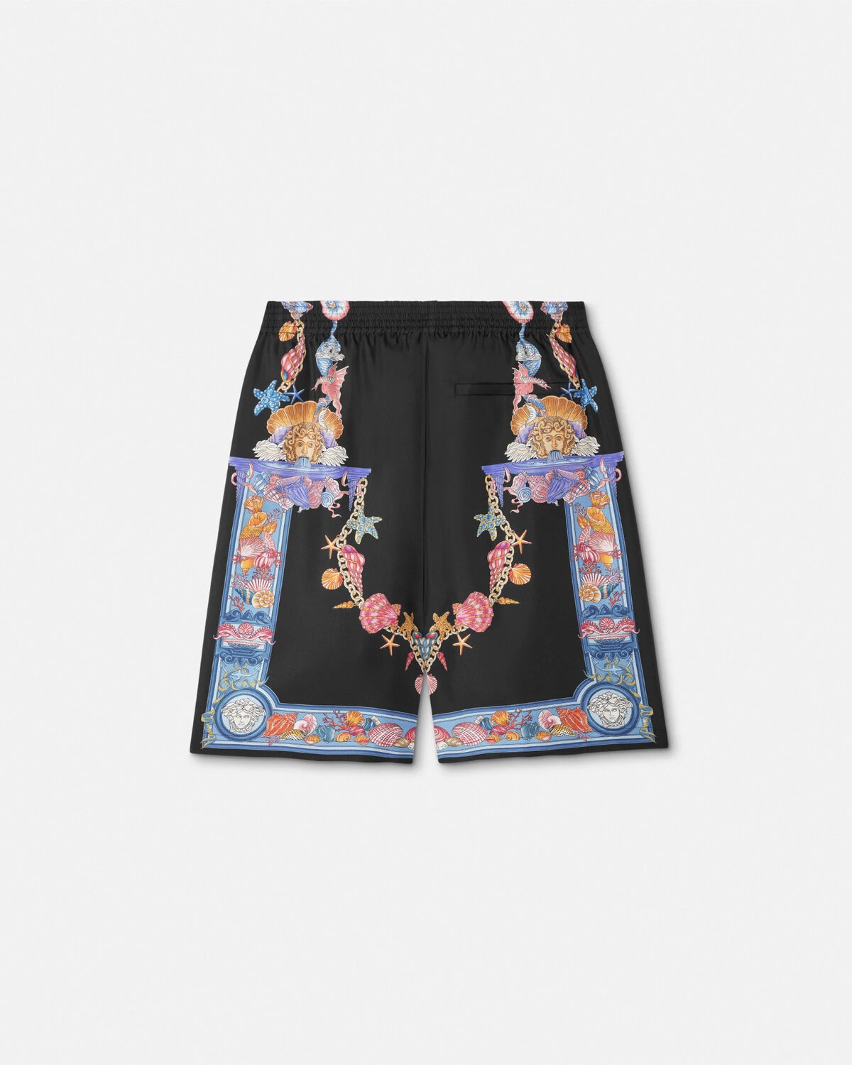 Coral Theatre Silk Shorts - 3