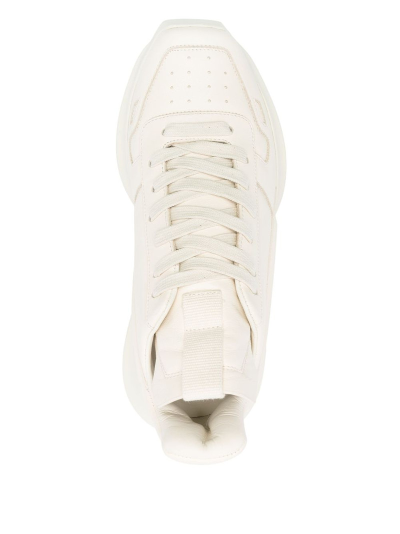 Rick Owens Geth runner leather sneakers outlook