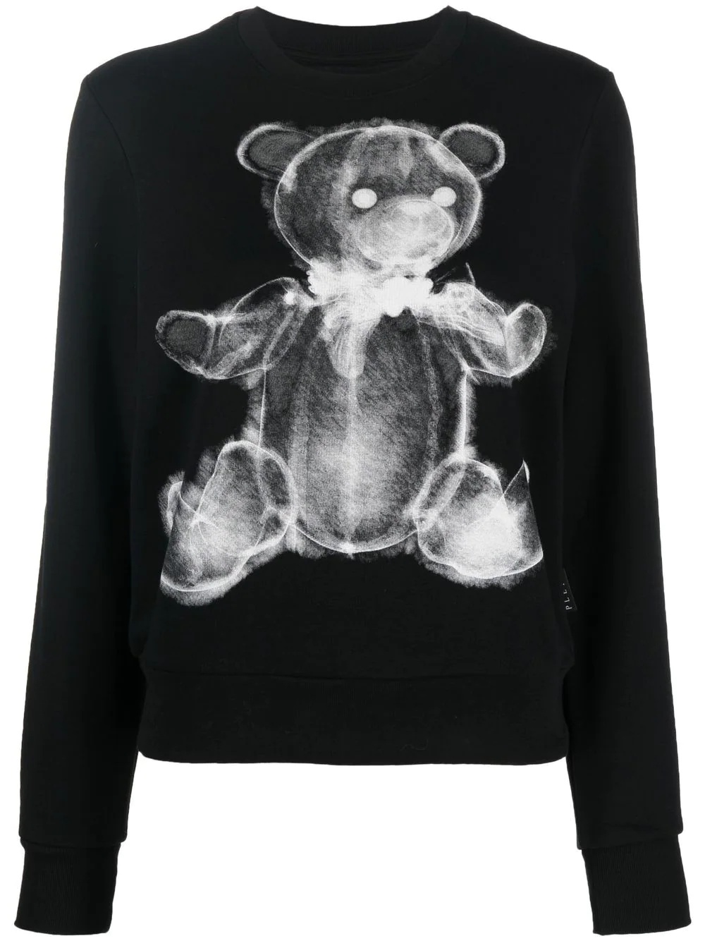 teddy bear x-ray-print T-shirt - 1