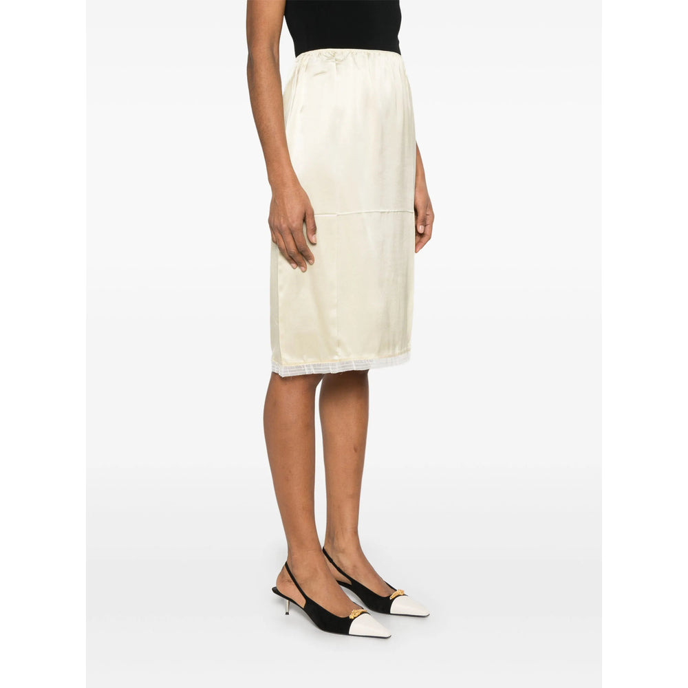 Prada Yellow Skirts - Straight Skirts Women - 4