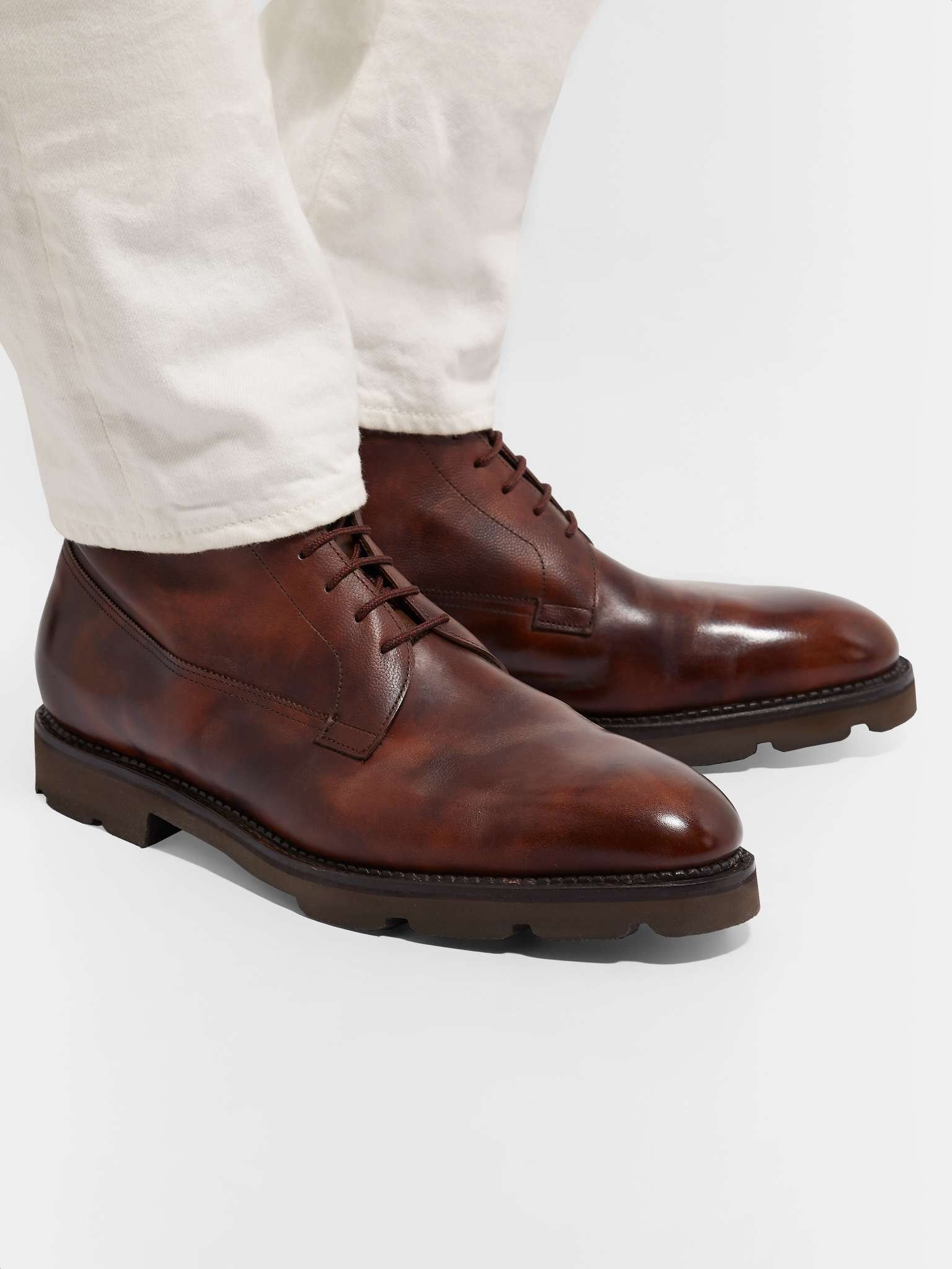 Alder Full-Grain Leather Boots - 2