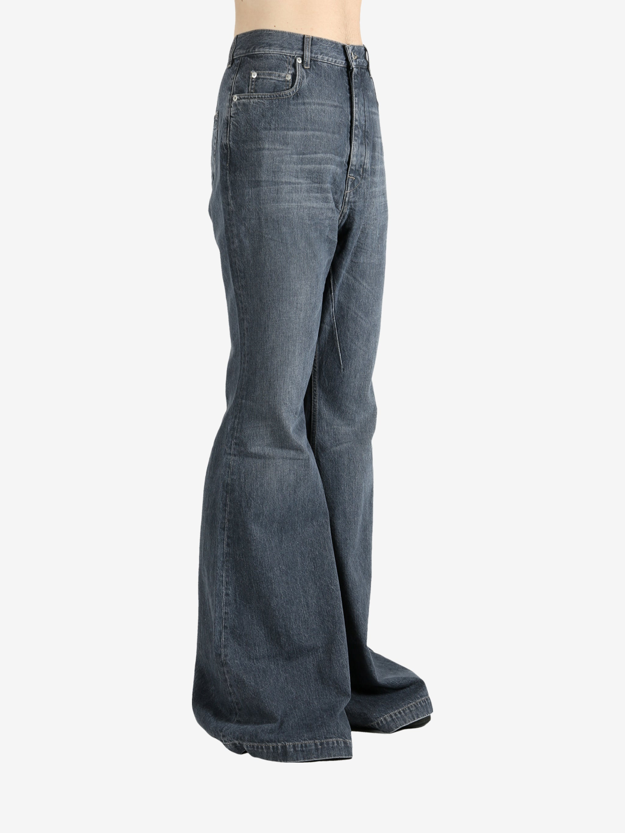 RICK OWENS DRKSHDW - Men Denim Bolan Bootcut Pants - 2