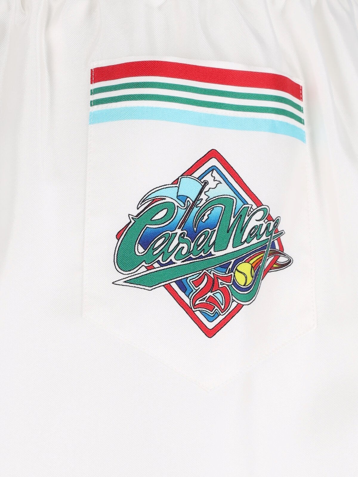 'CASA WAY WORLD SERIES' SILK SHORTS - 4