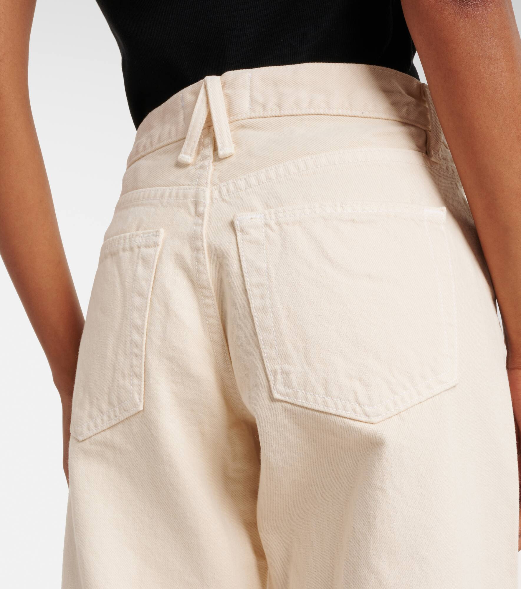 Mica low-rise wide-leg jeans - 6