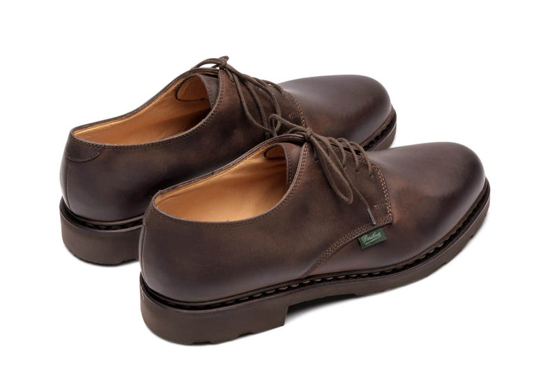 Paraboot Arles Nubuck Gringo - Rubber Sole outlook