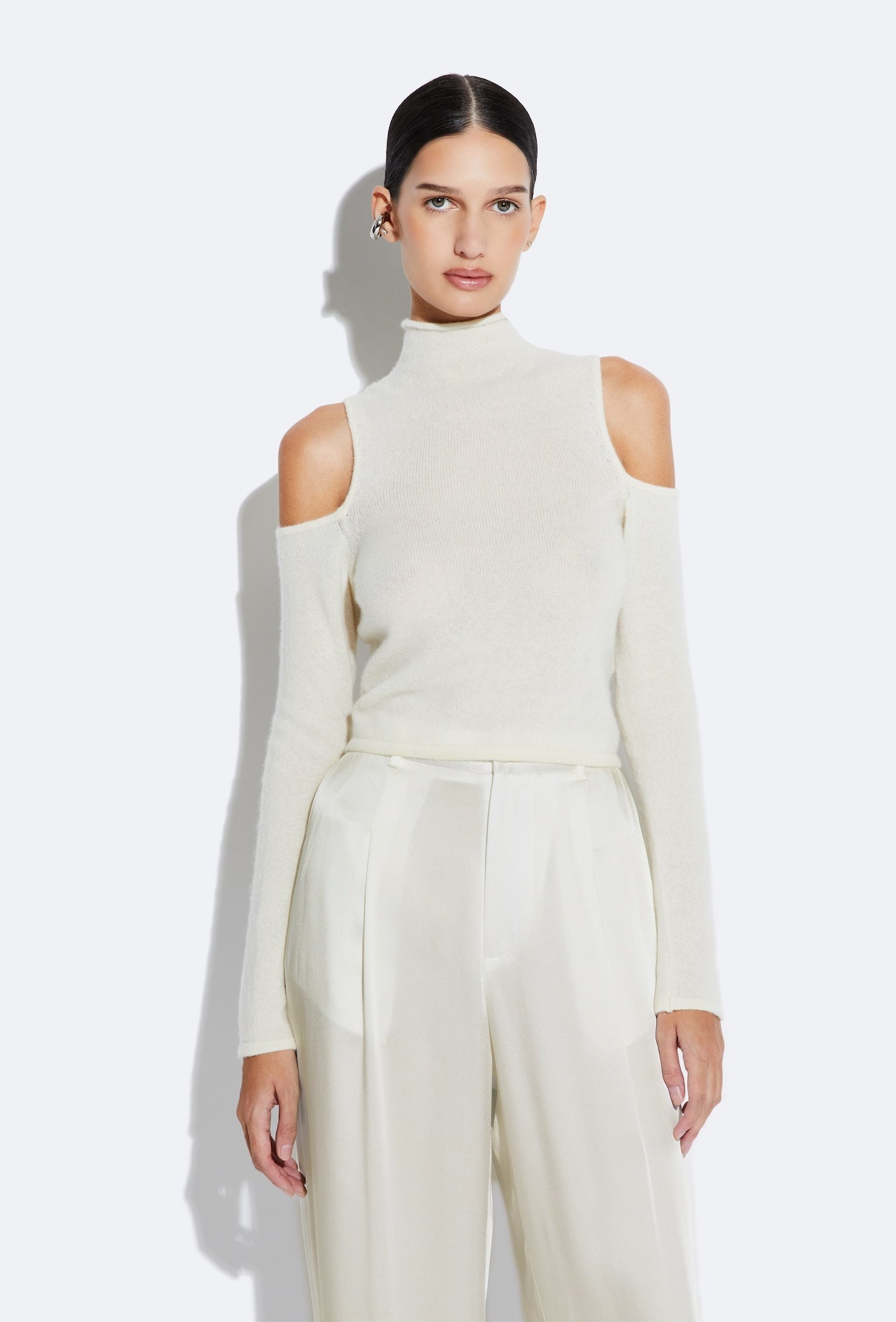 Cashmere Cut-Out Top - 2