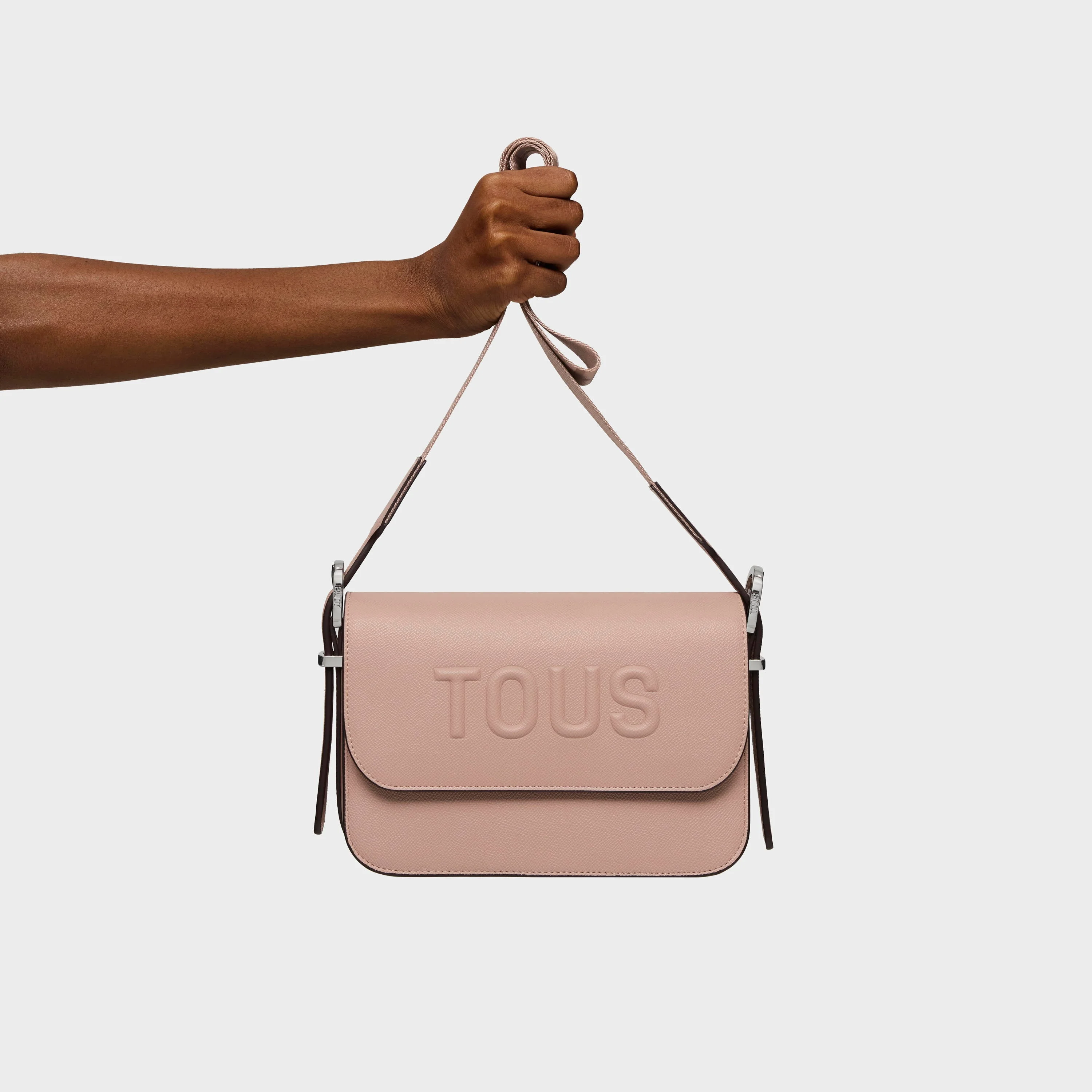 Medium taupe-colored Crossbody bag TOUS Brenda - 1