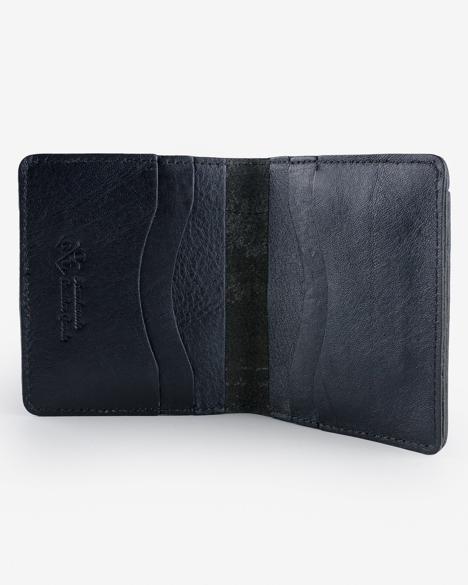 OGL-CONDOR-OB-TBLK OGL Condor Bifold Wallet with Outer Bill Slot - Tumbled Black - 2