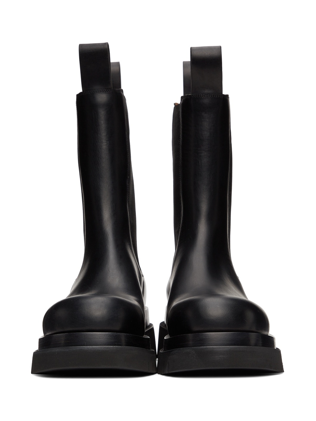 Black Lug Chelsea Boots - 2