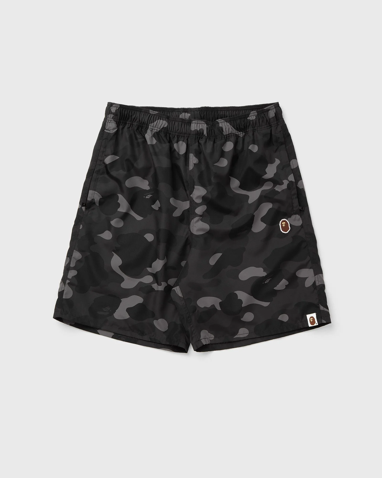 COLOR CAMO APE HEAD ONE POINT BEACH SHORTS - 1