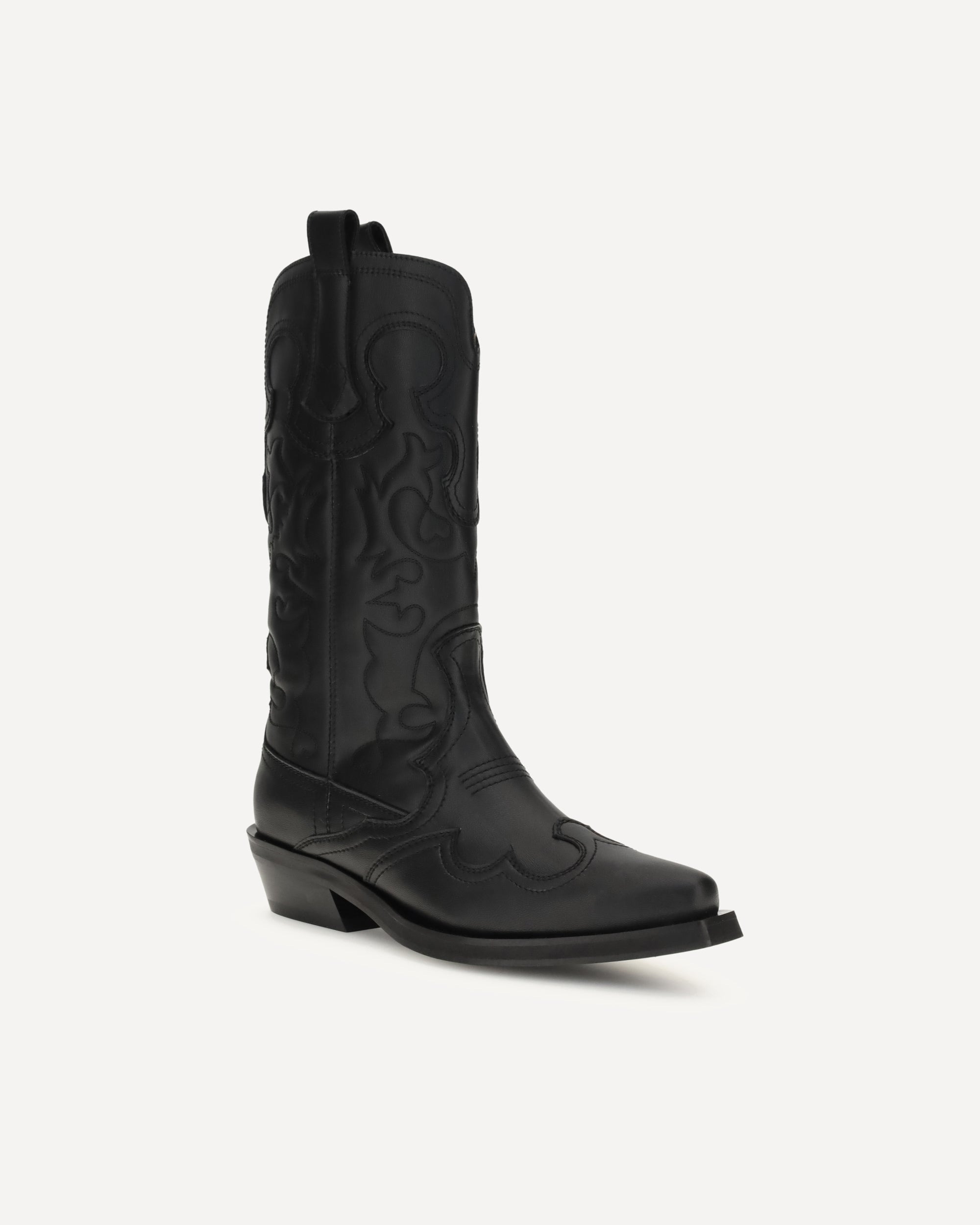 Embroidered Western Boots - 2