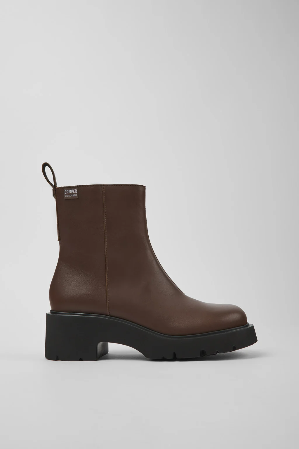 Milah HYDROSHIELD® Brown leather boots for women - 1