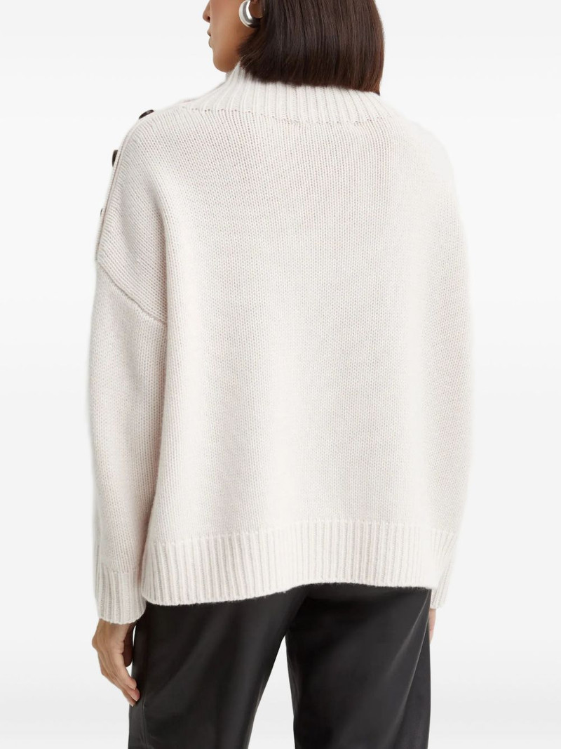 button turtleneck sweater 4